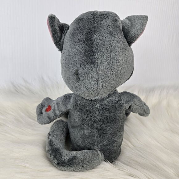 DRAGON-I Talking Tom Talk Back Cat Interactive Gray Plush 9" - Picture 7 of 10
